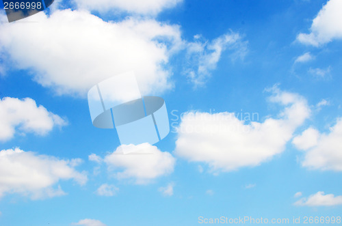 Image of blue sky