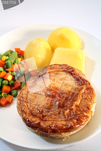 Image of Chicken pie vertical