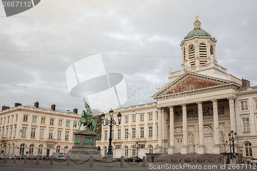 Image of Brussels, Belgium - St Jacques Church at The Coudenberg and Gode