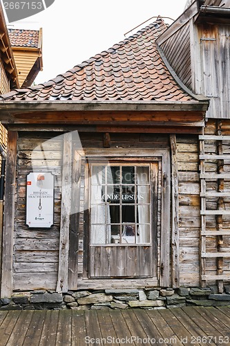 Image of The famous Bryggen in Bergen, Norway.