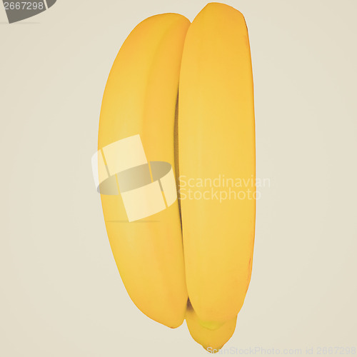 Image of Retro look Banana fruit