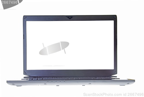 Image of Empty laptop screen