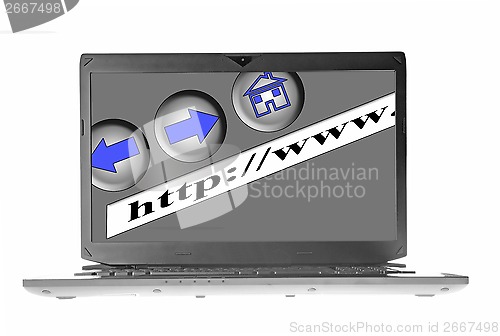 Image of Laptop internet