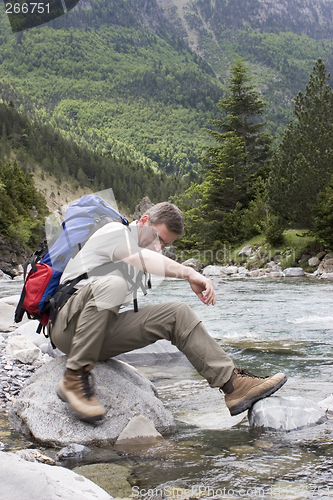 Image of Resting in the mountains