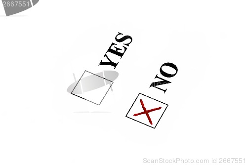 Image of Vote for no