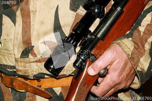 Image of Hunters riffle