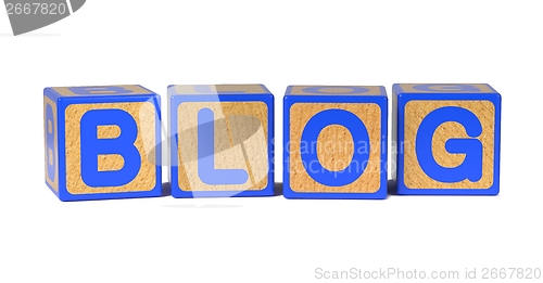 Image of Blog - Colored Childrens Alphabet Blocks.