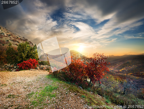 Image of Autumn in the mountains