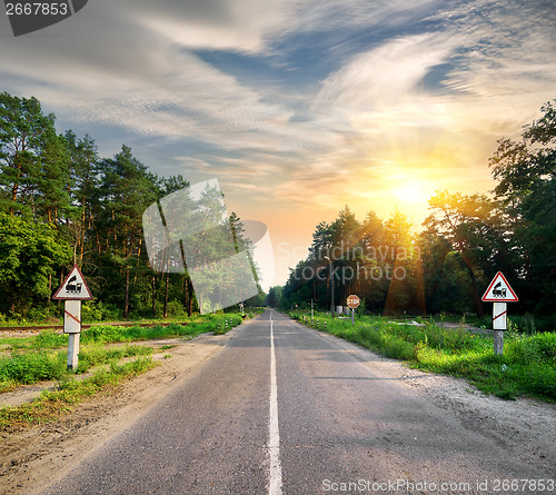 Image of Signs on the road