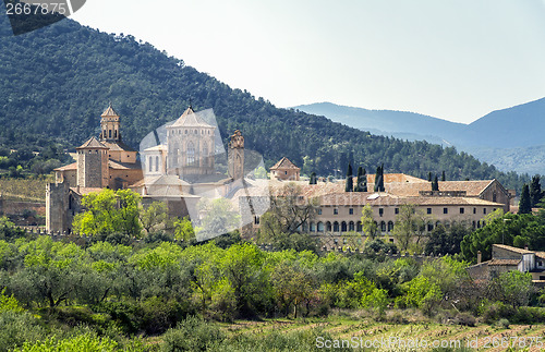 Image of Monastery of Santa Maria de Poblet, Catalonia, Spain 