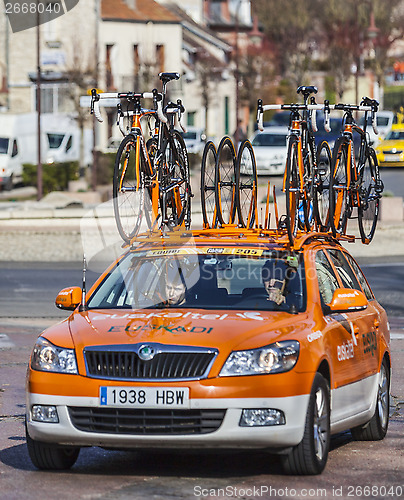 Image of Technical Car of Euskaltel-Euskadi Cycling Team