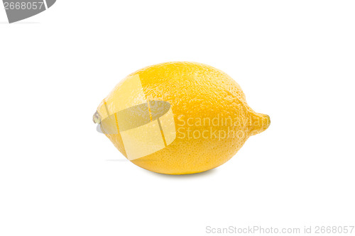 Image of Lemon with water drops