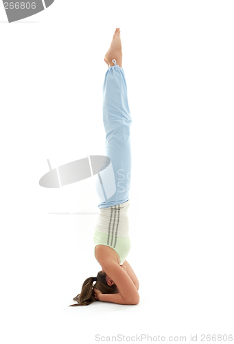 Image of salamba sirsasana supported headstand