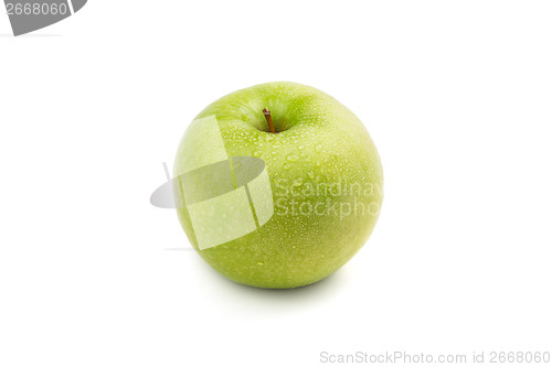 Image of Juicy ripe green apple