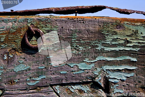 Image of texture in spain lanzarote abstract   window sky  