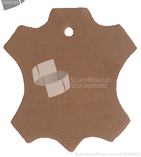 Image of leather tag
