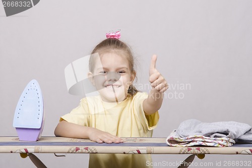 Image of girl happy that I stroked lingerie