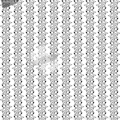 Image of seamless floral pattern