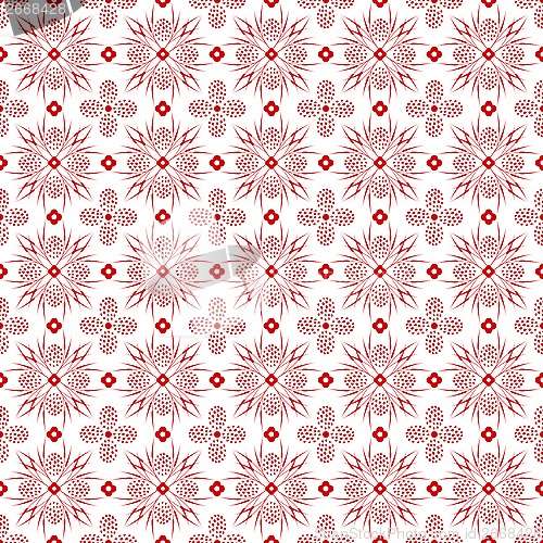 Image of seamless floral pattern