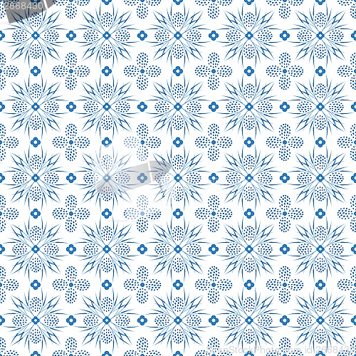 Image of seamless floral pattern