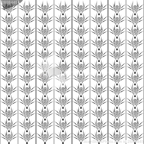 Image of seamless floral pattern