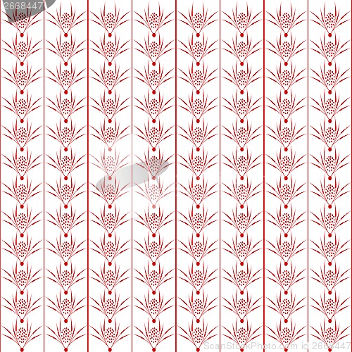 Image of seamless floral pattern