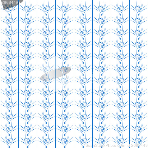 Image of seamless floral pattern