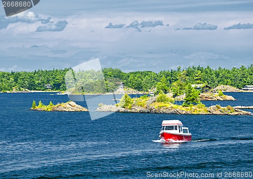 Image of Boat on Georgian Bay