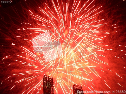Image of Fireworks - Red