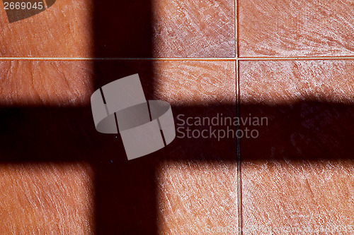 Image of abstract cross ceramics in the isle of lanzarote spain  