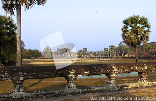 Image of Angkor temple complex. Cambodia