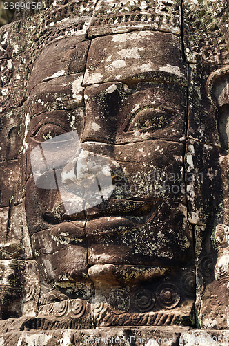 Image of Stone face, Prasat Bayon, Cambodia