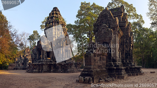 Image of Thommanon, Hindu temples at Angkor, Cambodia.