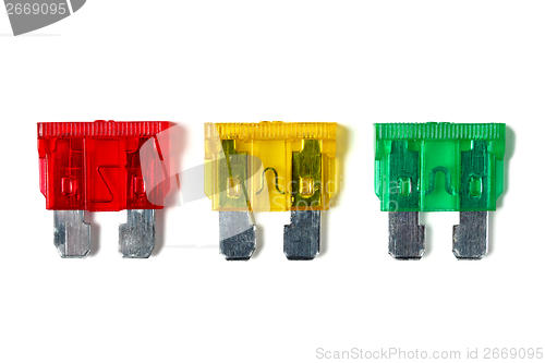 Image of Car blade type fuses