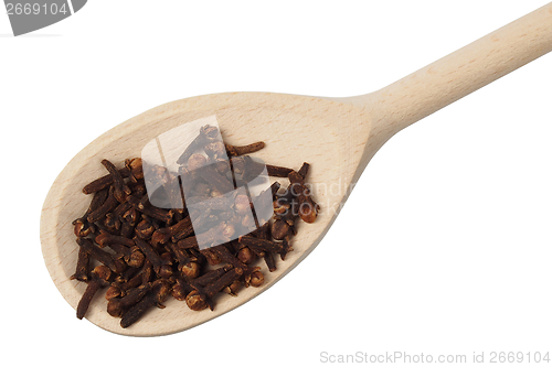 Image of Spoon with cloves