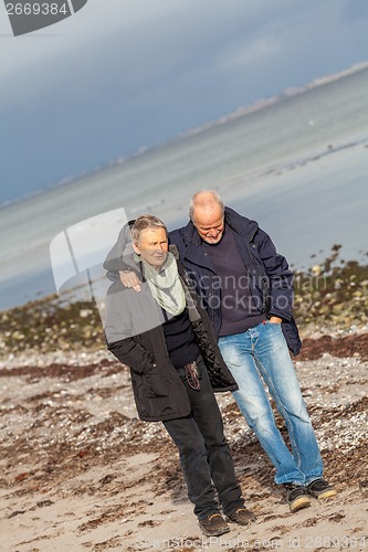 Image of happy senior couple elderly people together outdoor