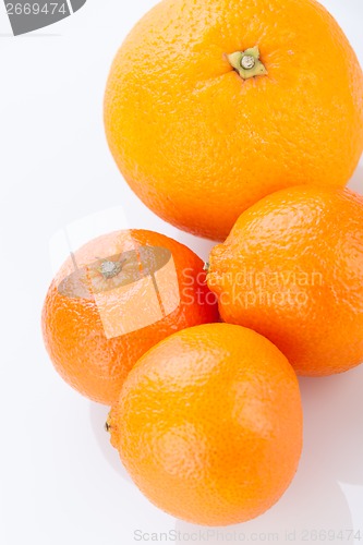 Image of Fresh orange halved to show the pulp