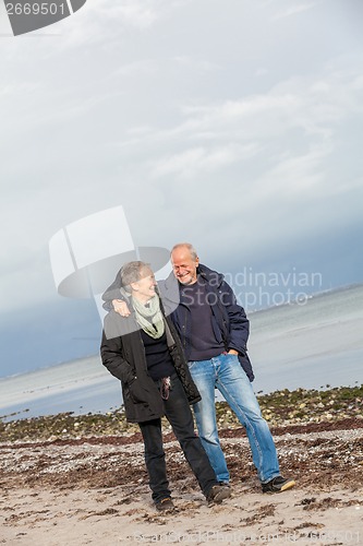 Image of happy senior couple elderly people together outdoor