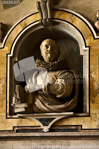 Image of   naples italy statue of   man gravel pit