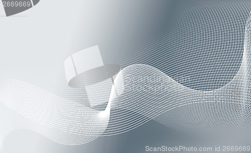 Image of abstract wavy lines graphic