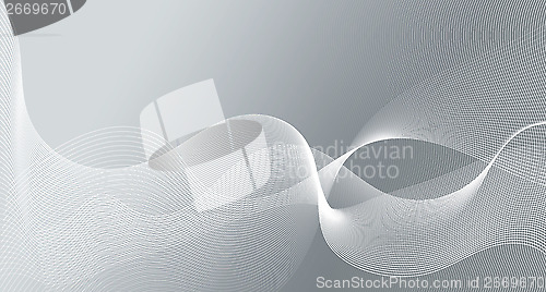 Image of abstract wavy lines graphic