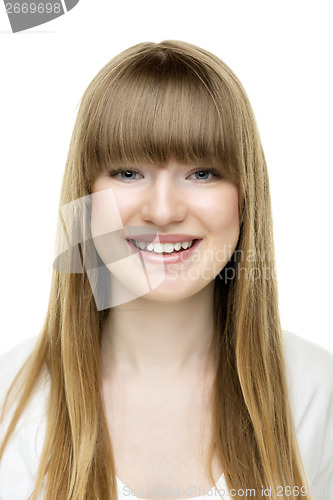 Image of Face blond woman