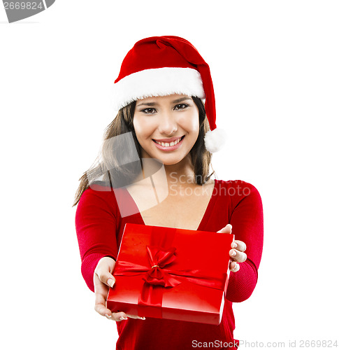 Image of Santa Woman