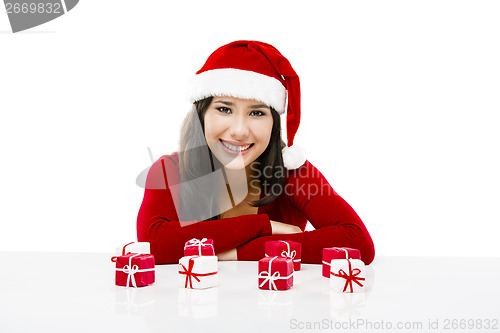 Image of Santa Woman