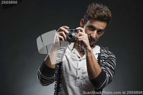 Image of Fashion young man