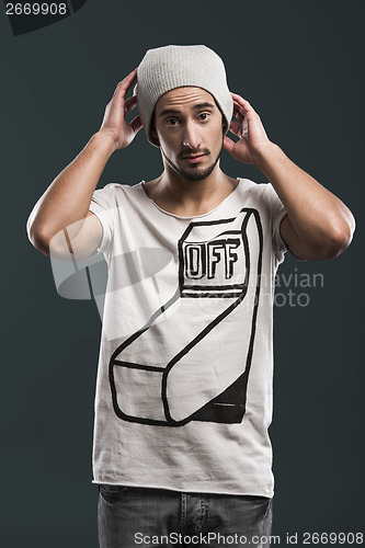 Image of Fashion young man