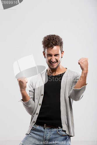 Image of Happy young man
