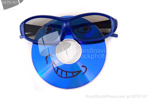 Image of DVD as 3D movie 