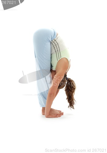 Image of uttanasana standing forward bend