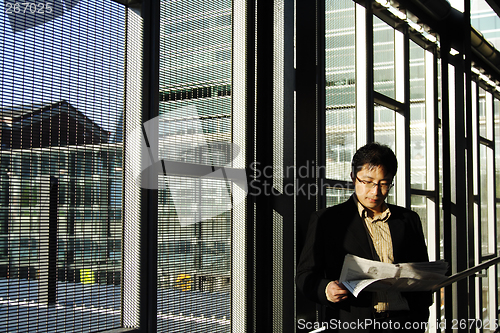 Image of Reading businessman